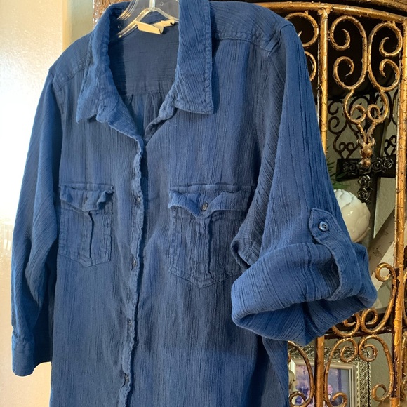 St. John’s Bay Ladies Blouse 1X - Picture 2 of 2
